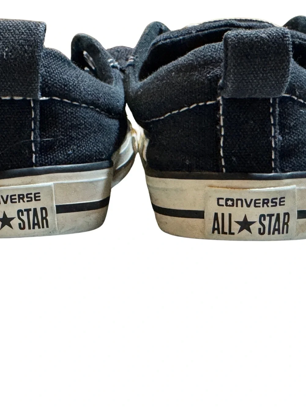 Converse Chuck Taylor All Star Infant Size 7 Black Low Top Sneakers 726090F